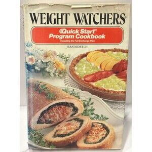 Weight Watchers Quick Start Program Cookbook by Jean Nidetch (1984, Hardcover)
